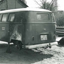 Kabelmeßwagen Brandschaden
