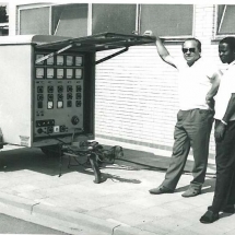 Kabelfehlerortung 70 KV Anhänger Otto Herbert (+) Azubi